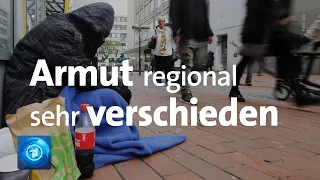 Armut in Deutschland: große regionale Unterschiede