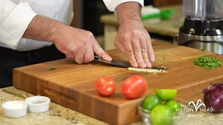 Healthy Guacamole Recipe with a Twist | Chef Thomas' Avocado Magic | Hilton Head Health