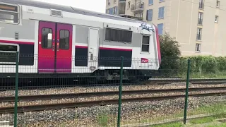 Départ d’un Z20500 Carmillon + Z20900 IDFM à destination de Pont de Rungis à Franconville le PB