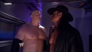Kane & The Undertaker Backstage! 04/04/2008
