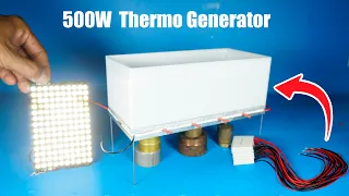 DIY a big power of Thermo generator