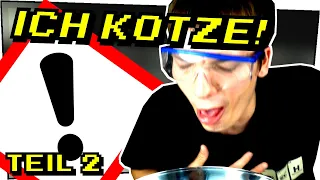 ICH KOTZE wegen BITTERSTER SUBSTANZ in HÖCHSTER KONZENTRATION! (2/2) - Selbstexperimente #15