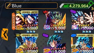 The Complete Super Saiyan Blue Fusion Team!!!