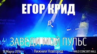 Егор Крид – Заведи мой пульс | Нижний Новгород