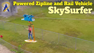 SkySurfer Powered Zipline and Rail Attraction