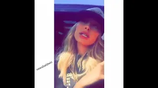 Hailey Bieber and Kendall Jenner with friends singing in car and having fun