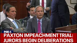 Deliberations begin in Ken Paxton impeachment trial