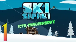 Ski Safari 10th Anniversary Gameplay Walkthrough Android Part 1