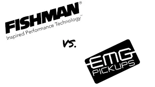 Fishman Fluence Modern Ceramic Bridge vs EMG 81!