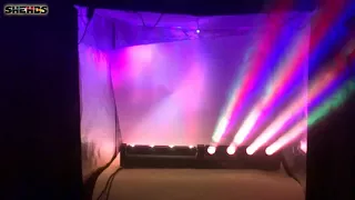 LED Bar Moving Head 8x12W Lighting    SHEHDS Stage Lighting