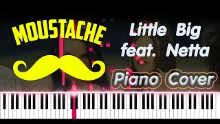 Little Big feat. Netta - MOUSTACHE (feat. Netta) | PIANO COVER | КАВЕР НА ПИАНИНО