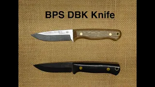 New Inexpensive DBK Knife Bushmate from BPS Knives (compared to TRC)