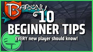 Barony - 10 BEGINNER TIPS that EVERY player should know