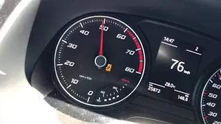 Seat Leon 5F 1.2 TSI 0-200 km/h Acceleration