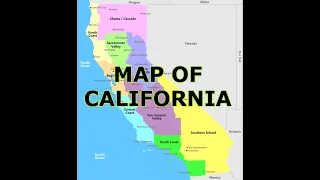 MAP OF CALIFORNIA !