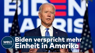 JOE BIDENS REDE: "Wir können in den kommenden Monaten viele Leben retten"