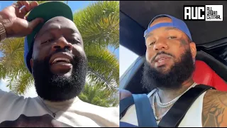 "You Starving" Rick Ross Responds To The Game Diss Plays 50 Cent Hate It Or Love It In His '64 Chevy