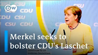 Merkel's CDU trails in polls in runup to German election | DW News