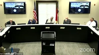 May 3, 2021 Surry County Board of Commissioners Meeting