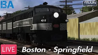 Boston & Albany FIRST LOOK LIVE - Train Simulator Classic