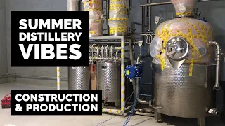 Distillery contruction work at Bordeaux Distilling Co. | #craftdistillery