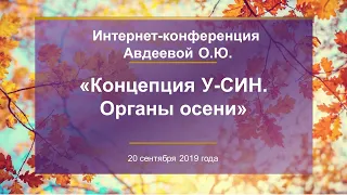 Авдеева О.Ю. «Концепция У-СИН. Органы осени»