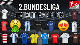 2.Bundesliga Trikot Ranking - Wer hat das Schönste und wer das Hässlichste Trikot?