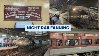 LATE NIGHT DEPARTURES FROM THANE || INDIAN RAILWAYS ||