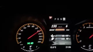 Mercedes AMG GT S 90-285 km/h