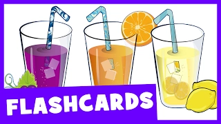 Learn Drinks Vocabulary | Talking Flashcards