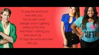 Glee - I Melt With You [LYRICS]