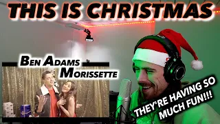 Morissette & Ben Adams - This Is Christmas FIRST REACTION! (THEY'RE HAVING SO MUCH FUN!!!)