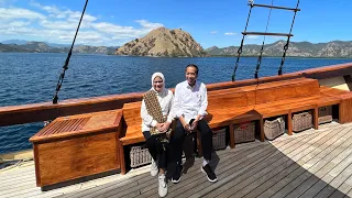 Presiden Jokowi Resmikan Penataan Kawasan Pulau Rinca, Taman Nasional Komodo, 21 Juli  2022