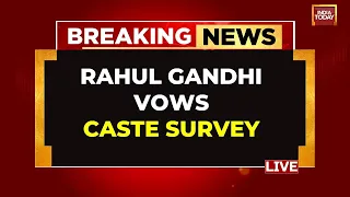 LIVE | Rahul Gandhi's First Reaction On Manifesto War | Rahul Accuses Pm Of Bid To Divide Country