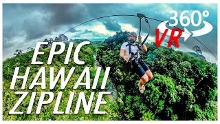 360 VR Zipline in Hawaii (Big Island/Kona) - The best zipline I've ever done.