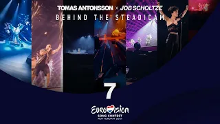 BEHIND THE STEADICAM * Eurovision Song Contest 2021 — 🇳🇴 🇸🇲 🇦🇱 🇬🇧 🇷🇸 🇫🇷 🇲🇹