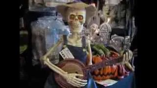 Banjo Playing Skeleton!