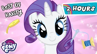 My Little Pony: Friendship is Magic | Rarity BEST Episodes | 2 Hour Compilation | MLP Episodes