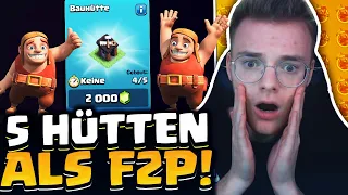 👷🏽‍♂️😍SO BEKOMMST DU F2P ALLE 5 BAUARBEITER in Clash of Clans! | Clash of Clans Deutsch