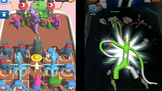 Merge 'Rainbow Friends' 100 Doors vs Merge Ban-ban Garten Of Ban ban⭐ android gameplay