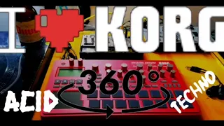 Korg Electribe Sampler 2 & Korg Volca Bass Acid VR360° Experience