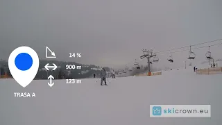 Rusiń Ski Małopolska Bukowina Tatrzańska / trasa A, cały zjazd