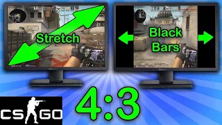 HOW TO PLAY CSGO IN 4:3 STRETCHED RESOLUTION !!! LAPTOP/DESKTOP 100% LEGIT 2023