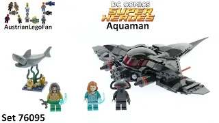 Lego Aquaman 76095 Aquaman: Black Manta Strike - Lego Speed Build Review