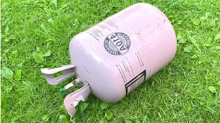 After learning this SECRET, you will never throw away the FREON CYLINDER!A BRILLIANT IDEA