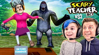 Hello Neighbors Sister Is A PRO GAMER! Scary Teacher 3D | Game For Life