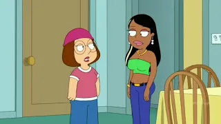 Family guy - Meg and Roberta interacting with each other