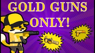 *Gold* Guns ONLY Challenge!!! | Super Animal Royale