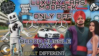 GTA SA LUXURY CARS MODPACK ONLY DFF HD REFLECTION BY BLOOD HUSSLE RTX DIRECT LINK NEW 2022 MODS ✨❤️