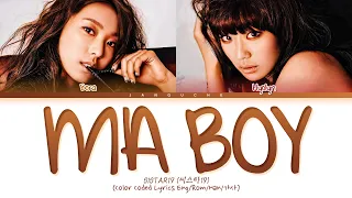 SISTAR19 (씨스타19) - "Ma Boy" (Color Coded Lyrics Eng/Rom/Han/가사)